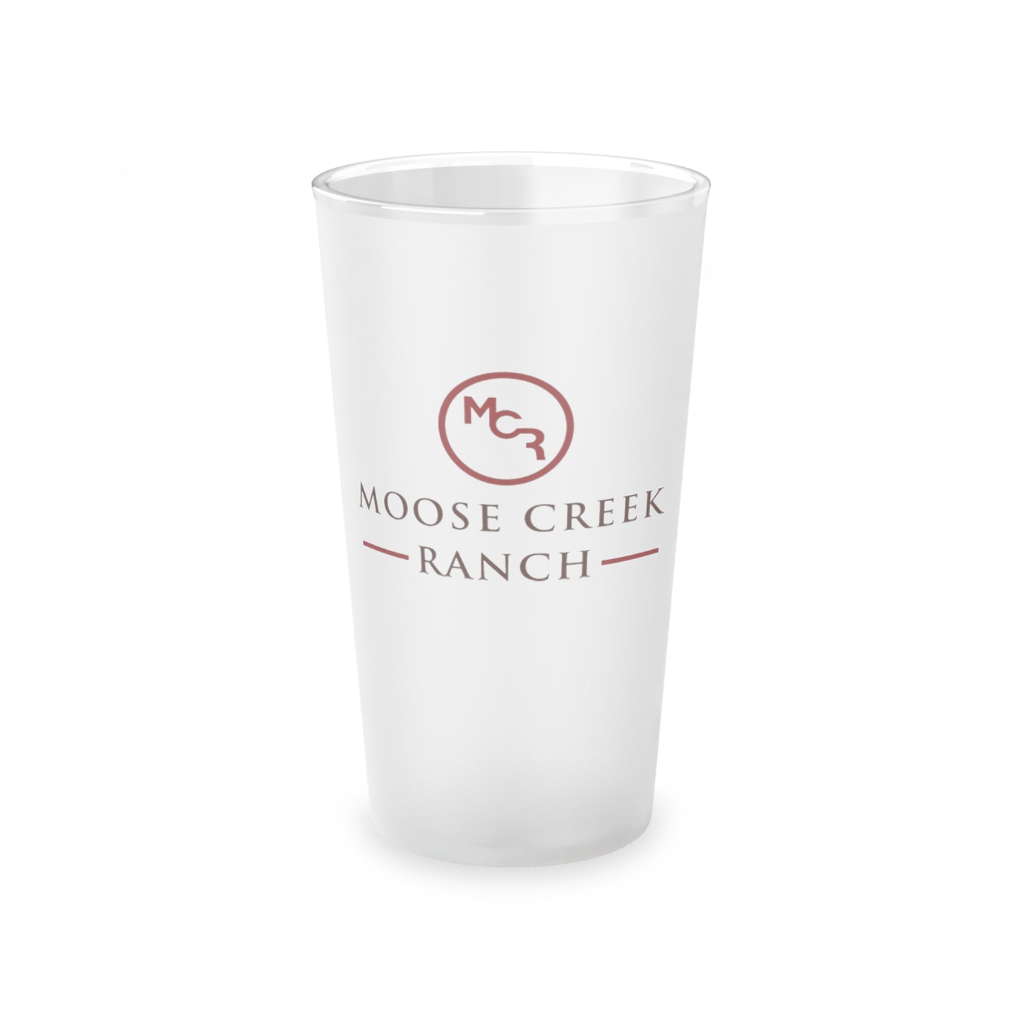 Frosted Pint Glass, 16oz