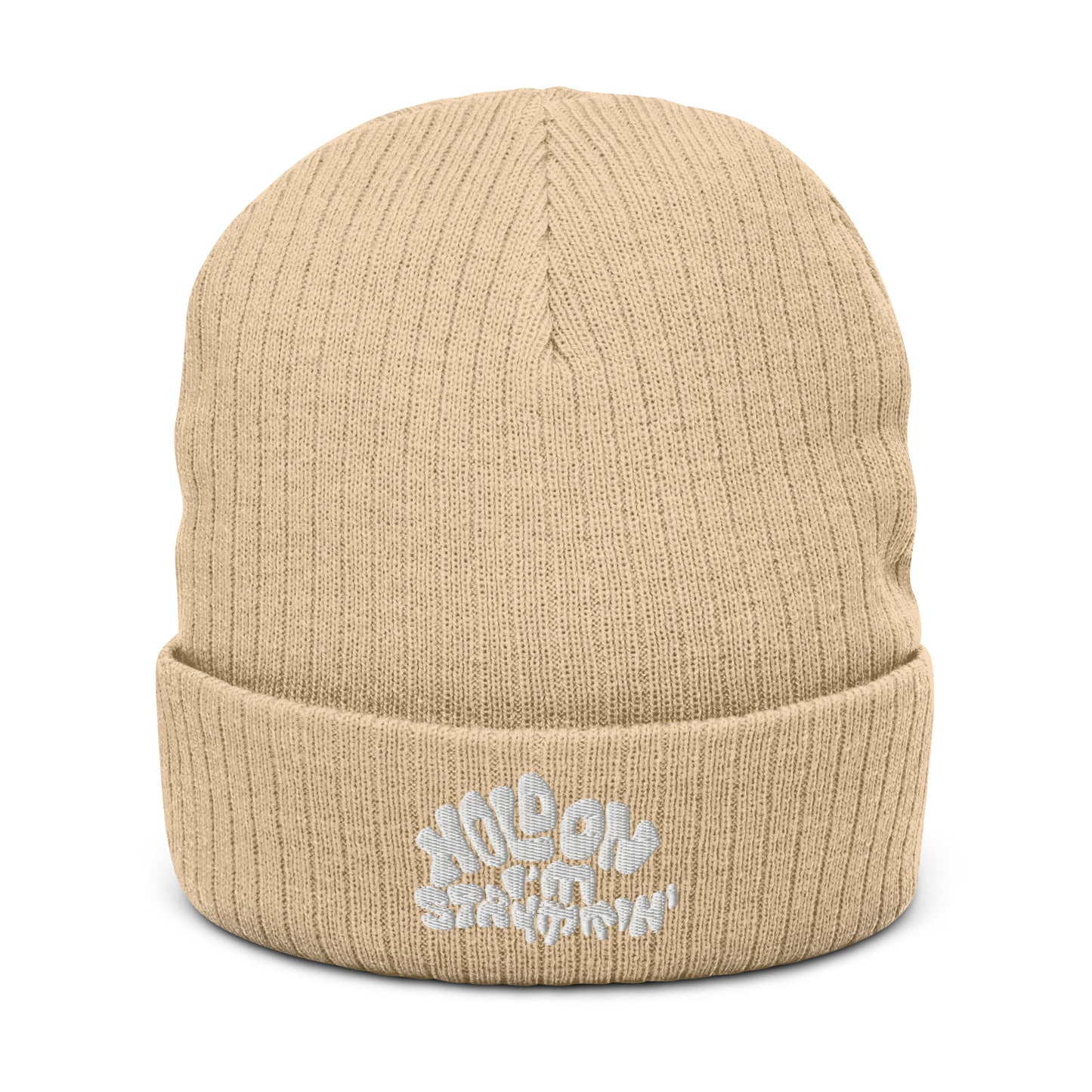 Strum Ribbed knit beanie
