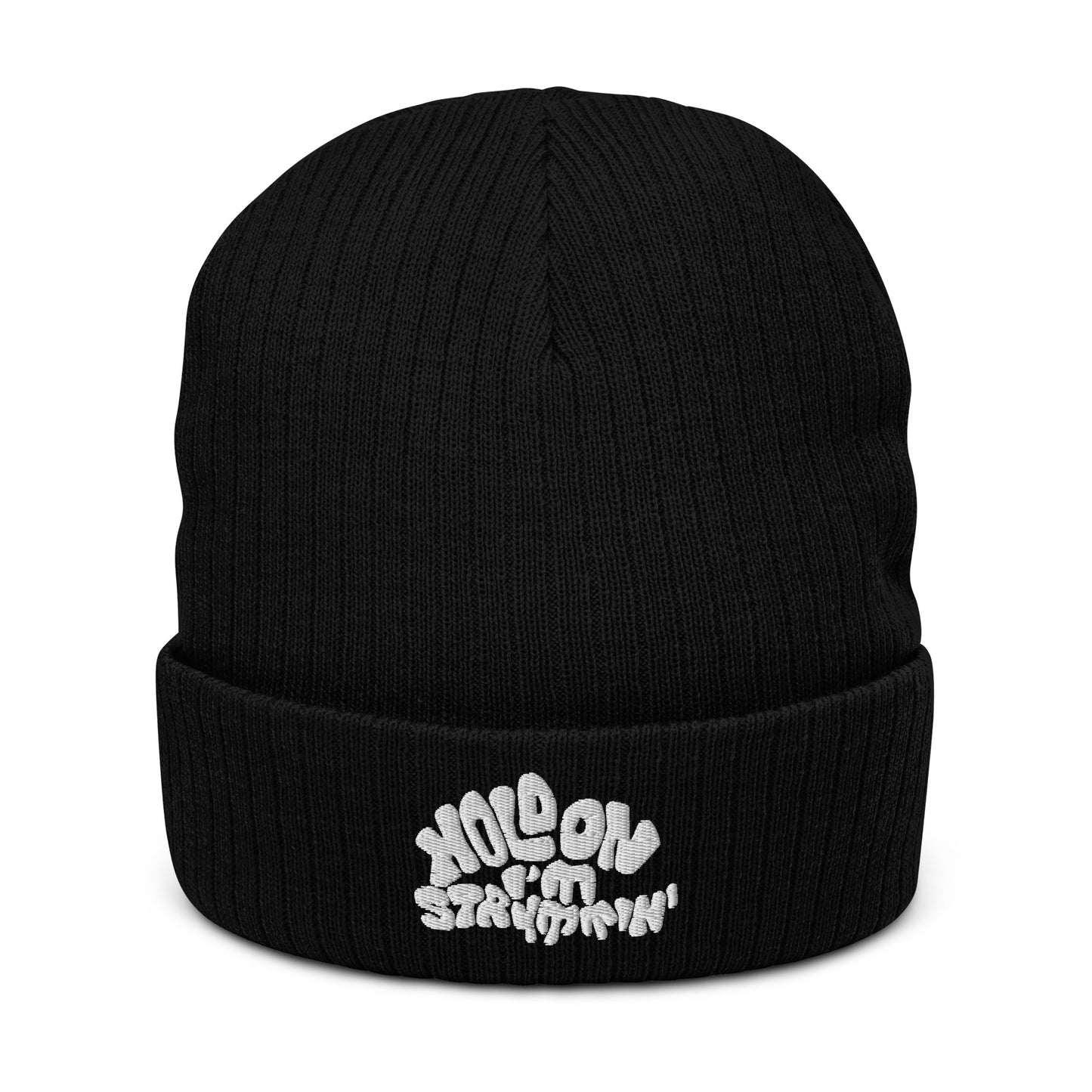 Strum Ribbed knit beanie