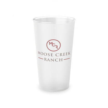 Frosted Pint Glass, 16oz