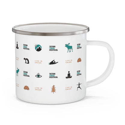 Enamel Camping Mug