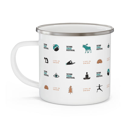 Enamel Camping Mug